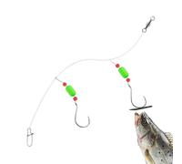 Huxibai Équipement De Pêche Côtière - Équipement De Pêche du Bord | Set Tackle Dispositif Outil pour Eau Salée Plage Estacade Rivage pour Bar Vivaneau Perche Flet Pompano Truite Mouchetée