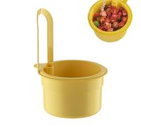 Huxibai Filtre D'Évier Pour Aliments, Panier Filtre d'Évier à Vidange Automatique par Pression, Accessoire de Cuisine Égouttoir pour Déchets Maison Appartement Étudiant Camping-Car Restaurant