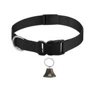 Huxibai Harnais pour chèvres, ensemble de colliers réglables pour moutons - Cloche de pâturage pour éviter les pertes chez les vaches, les chiens, les chèvres, les troupeaux de dressage d'animaux dans