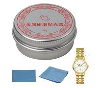 Huxibai Kit De Polissage Pour Montres - Brillant Bijoux Or - Crème 20 g pour Réparation Des Rayures sur Collectionnisme Pièces Instruments De Musique Appareils Métalliques Auto