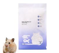 Huxibai Litière pour Petits Animaux Domestiques - Litière Animale Naturelle,Contrôle des Odeurs Sécurité Lapins Décoration Cage Habitat Intérieur Nid