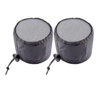 Huxibai Lot de 2 housses de ventilation pour tentes de culture - Accessoires de ventilation pour conduits | 2 housses flexibles de croissance pour cuisine, camping-car, salle de bain extérieure et