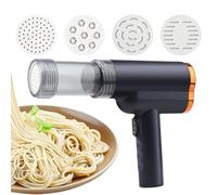 Huxibai Machine électrique pour faire des pâtes, des nouilles | Mixeur manuel avec 5 accessoires pour faire des pizza, des aliments faits maison, des légumes et de la préparation dans la cuisine et la