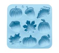 Huxibai Moule À Pâtisserie En Silicone,Moules Alimentaires En Forme De Feuilles D'érable Et | Pour Artisanat Sucré Décorations Automnales Halloween