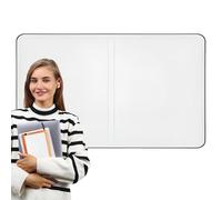 Huxibai Petit Tableau Blanc Effaçable, Tableau Blanc Pliable et Léger, Fournitures Scolaires, Bloc-Notes Recto-Verso pour Enseignement en Groupe, Présentations, Mémoires Quotidiens et Réunions
