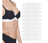 Huxibai Protège-Soutien-gorge contre la Transpiration,10 Protections Soudain Sous-Poitrine | Insertions Lavables et Réutilisables Absorbant l'Humidité pour Seins pour Femmes Temps Chaud Yoga Sports et