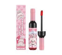 Huxibai Rouge À Lèvres Liquide - Teint Pour Lèvres,Finition Mat Longue Tenue Résistant à l'Eau Vin pour Sorties Amoureuses Rendez-vous Soirée