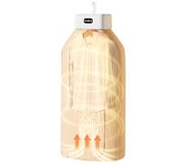 Huxibai Séchoir Portable, Sèche-Linge Plébé, Machine de Séchage Électrique Multifonctionnelle Portable Support pour Maison, Voyage, Camping, Intérieur, Extérieur, Chambre, Appartement,
