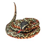 Huxibai Serpent en Peluche - Peluche Serpent Doudou Oreiller Doux pour Enfant,Coussin Doux Jouet Réaliste pour Anniversaire Salle d'Étude Chambre à Coucher Famille Amoureux Décoration du