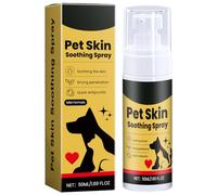 Huxibai Spray anti-prurigineux pour chiens, spray apaisant pour blessures des animaux domestiques - apaisant antiprurigineux 50 ml pour chiens pour la maison, après le bain, en voyage et en plein air