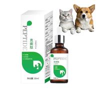 Huxibai Suppléments pour chiens, produit nutritionnel santé chat 30 ml - suppléments naturels immunité animaux domestiques pour maison voyage chiots adoptions éleveurs vétérinaire
