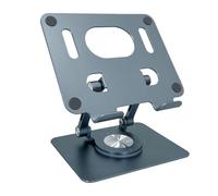 Huxibai Support rotatif pour ordinateur portable jusqu'à 41 cm - Base pour ordinateur portable, tablette, bureau, maison, chambre, salle de classe, étude