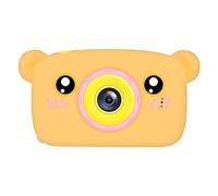 HUYA Appareil Photo Jouet Ours Lapin Ours Cadeau Avec Mini Caméra De Protection De Dessin Animé (Orange1)