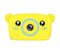 HUYA Appareil Photo Jouet Ours Lapin Ours Cadeau Avec Mini Caméra De Protection De Dessin Animé (Yellow1)