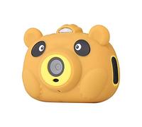HUYA Enfants Porc Caméra Appareil Photo Numérique Mini HD Vidéo Jouet De Poche Sport Jouet Caméra (Yellow)