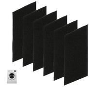 Huybaa 6 Pièces Filtres pour Sèche-Linge Bauknecht Privileg Whirlpool HX 481010354757, 225 x 107 x 8 mm, Filtre Éponge Rechange Accessoire pour Sèche-Linge à Pompe Chaleur et Séchoir à Condensation