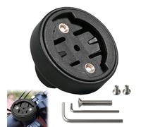 Huybaa Support GPS Vélo Universel - Adaptateur Potence Avant pour Garmin Edge 530/540/830/840/1040 et Autres, Installation Rapide, Alliage Aluminium Léger