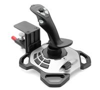 Huye Support de joystick à pince en acier conçu uniquement pour le joystick Logitech G Extreme 3D Pro pour Windows, support de bureau réglable en acier durable pour joystick de vol (manette de vol non