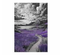 HUYEEI Paysage Tableau Sur Toile Trajectoires des oiseaux en vol décorations murales, decoration maison, Convient pour le salon, la chambre, le bureau, etc.(noir et blanc)-60x90cm Sans cadre