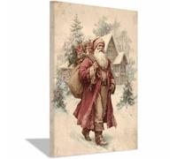 HUYEEI Posters Muraux D'hiver Esthétiques Rituel sacré de la neige Impression Sur Toile Vintage Affiche Peintures Decoration Chambre Maison Bureau(blanc131)-70x100cm Encadrée