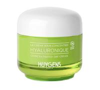 HUYGENS Crème Jour Concentrée Hyaluronique, Soin Anti-rides Bio, Hydratant et Nourrissant, Pour Peaux Sèches à Très Sèches, Avec Acide Hyaluronique et Beurre de Karité