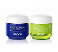 HUYGENS Day & Night Cream Duo - Crème Jour Concentrée Hyaluronique & La Crème Élixir Nuit Phyto-Rétinol