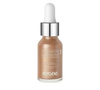 HUYGENS L'Élixir Perfecteur Illuminateur, Sérum Soin Illuminateur, Fini Lumineux, Nacres Dorées et Argentées, Teinte Universelle, Toutes Carnations, Visage et Décolleté, Bio, 99,5% Naturel