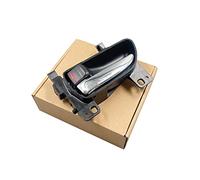 HUYILUN0104 Poignée de porte intérieure avant ou arrière côté conducteur chromée compatible avec Subaru Forester Impreza Legacy et Outback 2009-2019