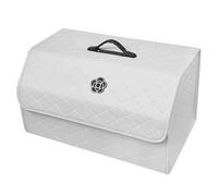 HUYIYUAN rangement coffre de voiture pour Toyota RAV4 5 (V) A5 I 2018-2024, 54x3x29cm Renforcé et stable organisateur coffre voiture (Blanc)