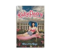 HUYREWHUYUU Katy Perry Poster d'album vintage « One of the Boys » - Peinture décorative esthétique - Impression sur toile pour salon, chambre à coucher - 20 x 30 cm - Style sans cadre