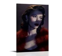 HUYREWHUYUU Lindsay Adler Poster vintage décoratif esthétique sur toile pour salon, chambre à coucher, 50 x 75 cm, style cadre