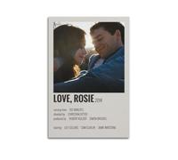 HUYREWHUYUU Love Rosie Poster vintage décoratif esthétique sur toile pour salon, chambre à coucher, 60 x 90 cm, style sans cadre