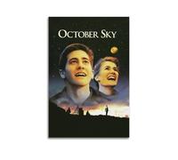 HUYREWHUYUU October Sky Poster vintage décoratif esthétique sur toile pour salon, chambre à coucher, 60 x 90 cm, style sans cadre