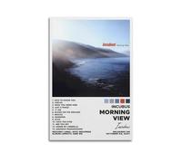 HUYREWHUYUU Poster d'album Morning View by Incubus - Poster vintage décoratif - Impression sur toile pour salon, chambre à coucher - 50 x 75 cm - Style sans cadre