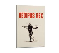 HUYREWHUYUU Poster d'Œdipe Rex, style vintage, peinture murale esthétique sur toile pour salon, chambre à coucher, 30 x 45 cm, style cadre