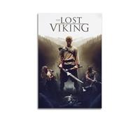 HUYREWHUYUU Poster de The Lost Viking - Poster vintage décoratif - Esthétique - Impression sur toile pour salon, chambre à coucher - 60 x 90 cm - Style sans cadre