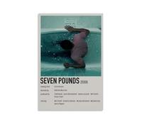 HUYREWHUYUU Poster du film Seven Pounds 3 - Poster vintage décoratif esthétique sur toile pour salon, chambre à coucher, 20 x 30 cm - Style sans cadre