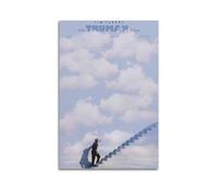 HUYREWHUYUU Poster vintage du film The Truman Show - Peinture décorative esthétique sur toile pour salon, chambre à coucher, 20 x 30 cm - Style sans cadre