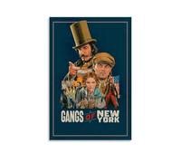 HUYREWHUYUU Poster vintage Gangs Of New York - Peinture murale esthétique - Impression sur toile pour salon, chambre à coucher, 40 x 60 cm - Style sans cadre
