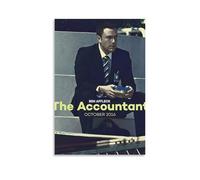 HUYREWHUYUU Poster vintage The Accountant - Peinture murale esthétique - Décoration murale sur toile pour salon, chambre à coucher - 40 x 60 cm - Style sans cadre