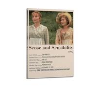 HUYREWHUYUU Sense And Sensibility Poster vintage décoratif esthétique sur toile pour salon, chambre à coucher, 20 x 30 cm, style cadre