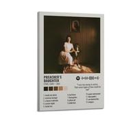 HUYRYRRHT Ethel Cain Poster décoratif sur toile de l'album Preacher's Daughter - Poster décoratif vintage - Décoration pour salon, chambre à coucher - 30 x 45 cm - Style cadre