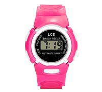 HUYTBYG Montre analogique LED numérique de sport pour fille