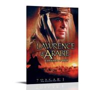 HUYTRGRBRT Impression sur toile Lawrence d'Arabie - Décoration murale moderne pour salon - 40 x 60 cm - Style cadre