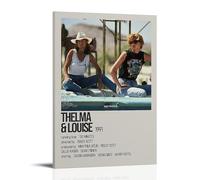 HUYTRGRBRT Thelma And Louise Poster mural décoratif sur toile moderne pour salon, 20 x 30 cm, style cadre