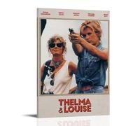 HUYTRGRBRT Thelma And Louise Poster mural décoratif sur toile moderne pour salon, 60 x 90 cm, style cadre