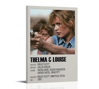 HUYTRGRBRT Thelma And Louise Poster mural décoratif sur toile moderne pour salon, 60 x 90 cm, style cadre
