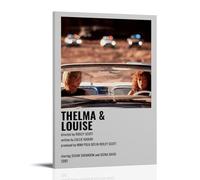 HUYTRGRBRT Thelma And Louise Poster mural décoratif sur toile moderne pour salon, 60 x 90 cm, style cadre