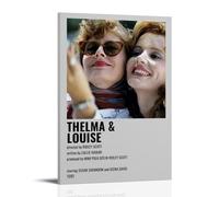 HUYTRGRBRT Thelma And Louise Poster mural décoratif sur toile moderne pour salon, 60 x 90 cm, style cadre
