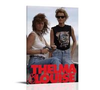 HUYTRGRBRT Thelma And Louise Poster mural décoratif sur toile moderne pour salon, 60 x 90 cm, style cadre